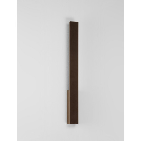 Kinkiet ogrodowy pionowy Sipsos LED - Decolab24 | Rdzawy, IP65