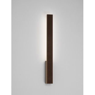 Kinkiet ogrodowy pionowy Sipsos LED - Decolab24 | Rdzawy, IP65