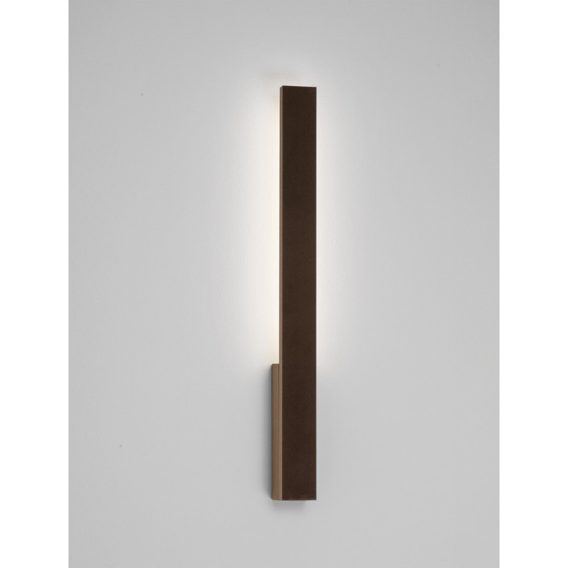 Kinkiet ogrodowy pionowy Sipsos LED - Decolab24 | Rdzawy, IP65