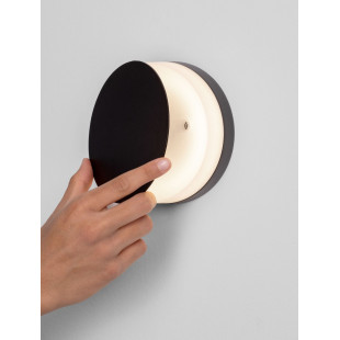 Kinkiet Nopo LED antracyt - Eleganckie oświetlenie elewacji | Decolab24