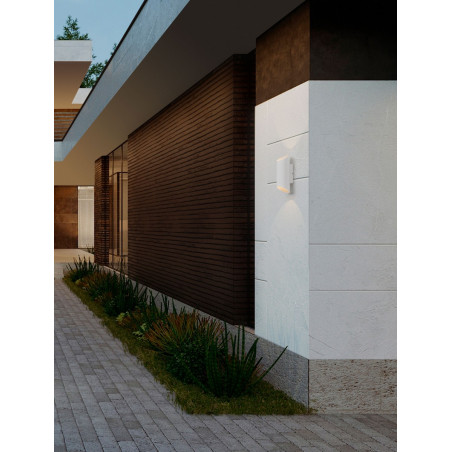 Kinkiet Cantopi LED - Biały, IP54 | Decolab24