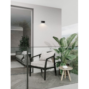 Kinkiet elewacyjny LED Rapopea | Czarny | Decolab24