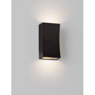 Lampa elewacyjna LED Bixo - czarna, oświetlenie góra/dół | Decolab24