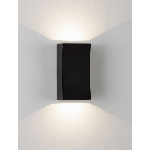 Lampa elewacyjna LED Bixo - czarna, oświetlenie góra/dół | Decolab24