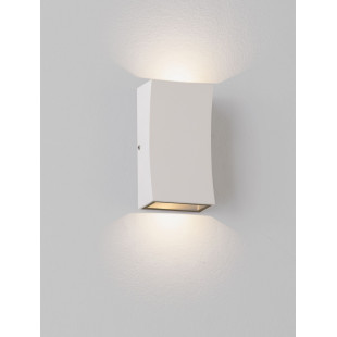 Lampa elewacyjna LED Bixo - biała, oświetlenie góra/dół | Decolab24