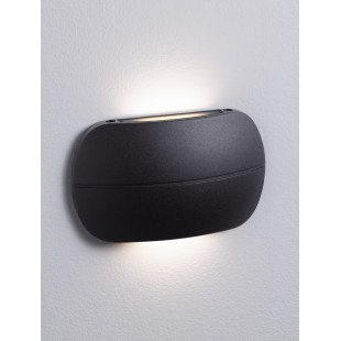 Kinkiet zewnętrzny Tapir LED - czarny mat | Decolab24