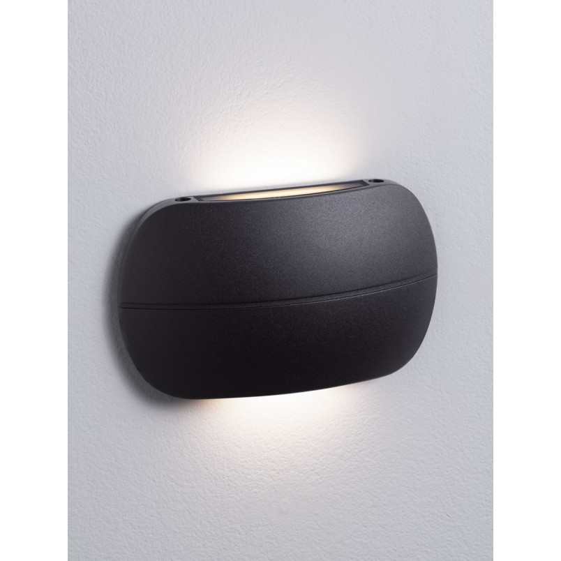 Kinkiet zewnętrzny Tapir LED - czarny mat | Decolab24