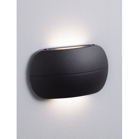 Kinkiet zewnętrzny Tapir LED - czarny mat | Decolab24