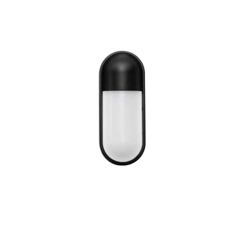 Kinkiet zewnętrzny LED antracyt - Decolab24 - Owalny, IP65