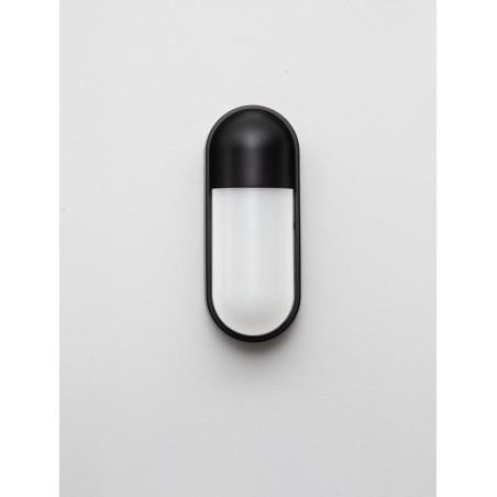 Kinkiet zewnętrzny LED antracyt - Decolab24 - Owalny, IP65