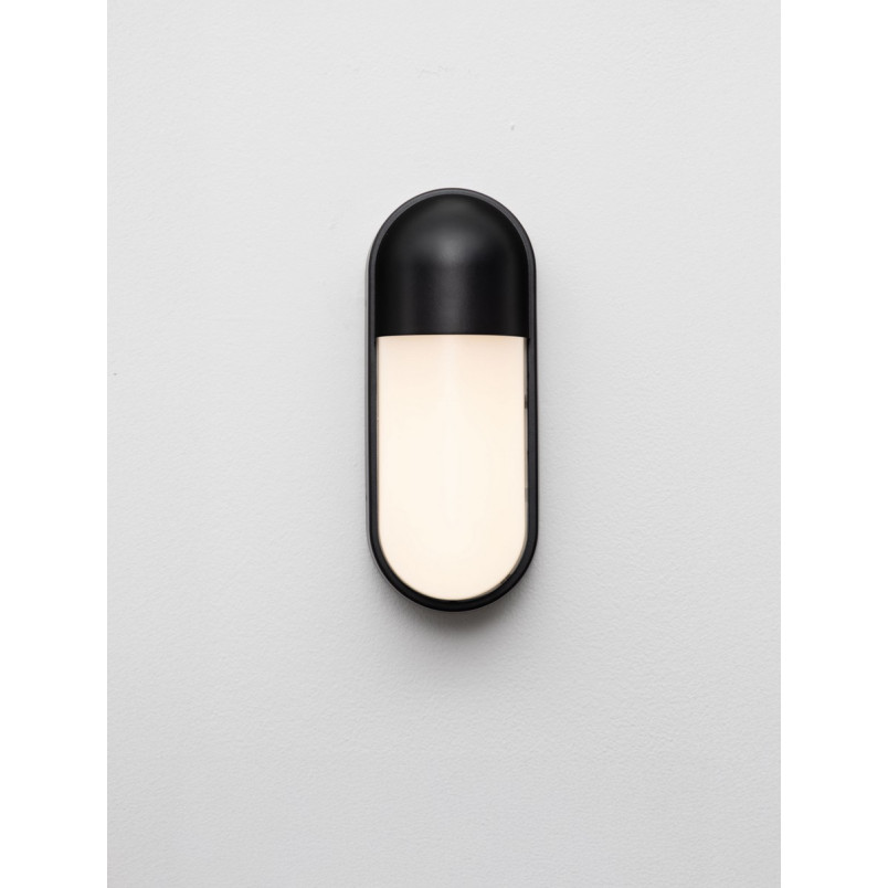 Kinkiet zewnętrzny LED antracyt - Decolab24 - Owalny, IP65