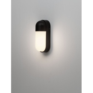 Kinkiet zewnętrzny LED antracyt - Decolab24 - Owalny, IP65