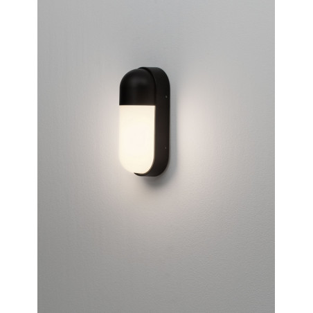 Kinkiet zewnętrzny LED antracyt - Decolab24 - Owalny, IP65