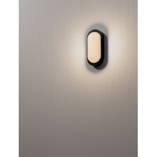 Lampa zewnętrzna Potilei LED - Owalna, Czarna | Decolab24