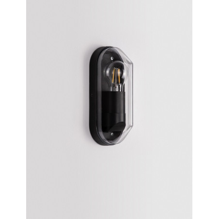 Kinkiet ogrodowy loft Malip | Antracyt, Metal, IP65 | Decolab24