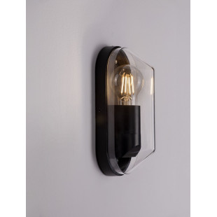 Kinkiet ogrodowy loft Malip | Antracyt, Metal, IP65 | Decolab24