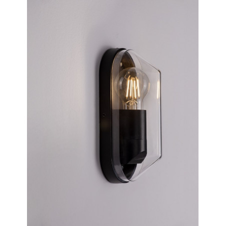 Kinkiet ogrodowy loft Malip | Antracyt, Metal, IP65 | Decolab24