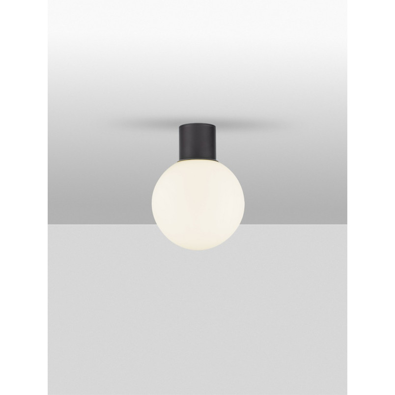 Plafon zewnętrzny Pisoo 20cm | Szkło, IP54 | Decolab24