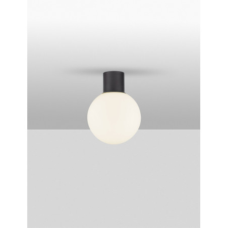 Plafon zewnętrzny Pisoo 20cm | Szkło, IP54 | Decolab24