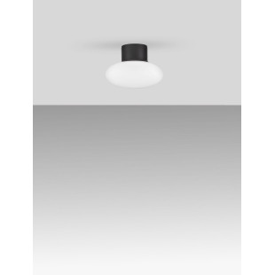 Plafon LED zewnętrzny Lipai - Szkło, IP65, 3000K | Decolab24