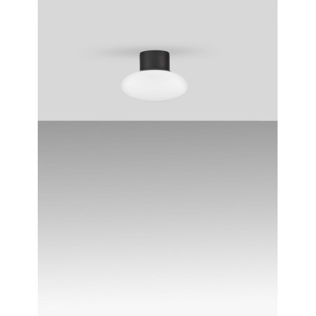Plafon LED zewnętrzny Lipai - Szkło, IP65, 3000K | Decolab24