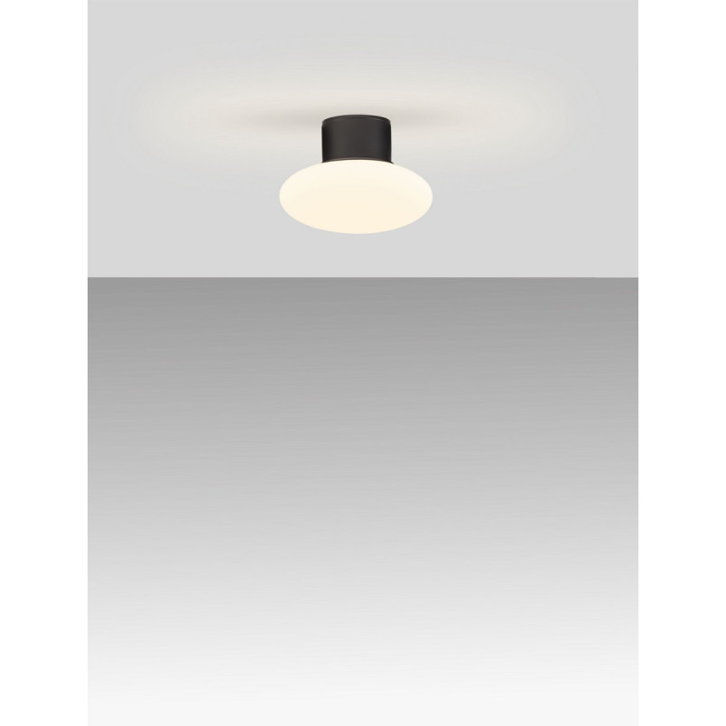 Plafon LED zewnętrzny Lipai - Szkło, IP65, 3000K | Decolab24