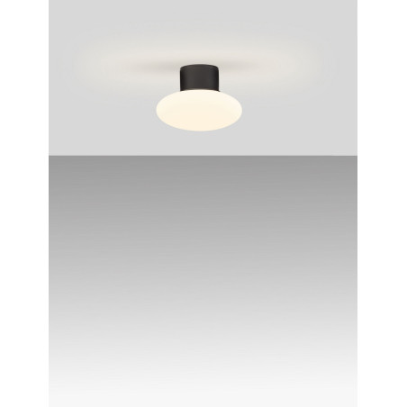 Plafon LED zewnętrzny Lipai - Szkło, IP65, 3000K | Decolab24