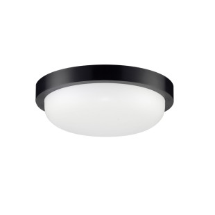Plafon zewnętrzny LED Eorip - czarny, 23,5cm | Decolab24