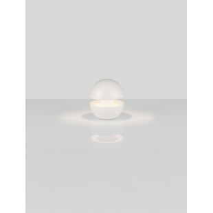 Lampa zewnętrzna LED Kula - Ściemniacz, Stolik, Biały Mat | Decolab24