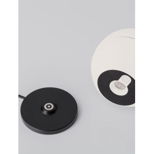 Lampa zewnętrzna LED Kula - Ściemniacz, Stolik, Biały Mat | Decolab24