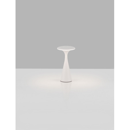 Lampa zewnętrzna LED Girip - biała, bezprzewodowa | Decolab24