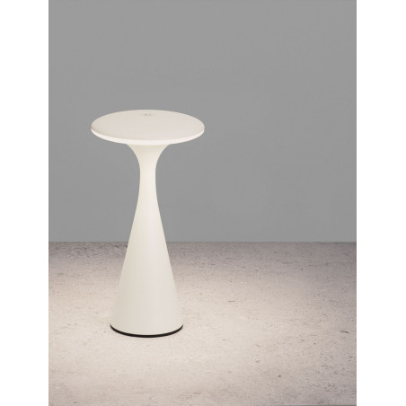 Lampa zewnętrzna LED Girip - biała, bezprzewodowa | Decolab24