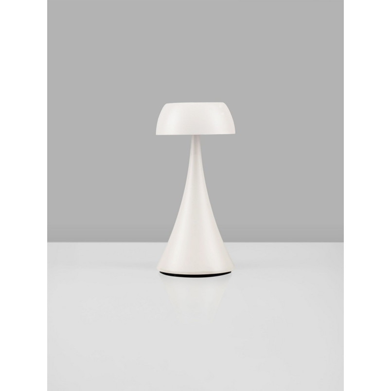 Lampa zewnętrzna Cypro LED - bezprzewodowa, ściemniacz, biała