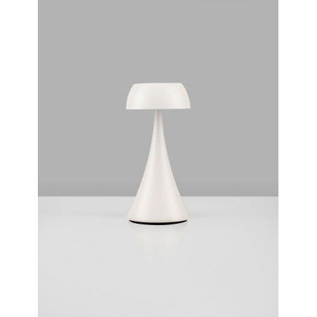 Lampa zewnętrzna Cypro LED - bezprzewodowa, ściemniacz, biała