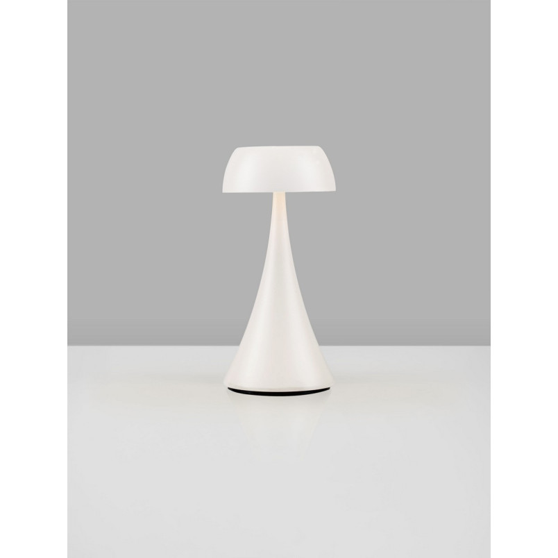 Lampa zewnętrzna Cypro LED - bezprzewodowa, ściemniacz, biała