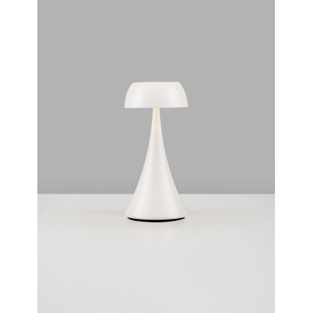 Lampa zewnętrzna Cypro LED - bezprzewodowa, ściemniacz, biała