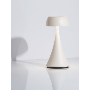 Lampa zewnętrzna Cypro LED - bezprzewodowa, ściemniacz, biała