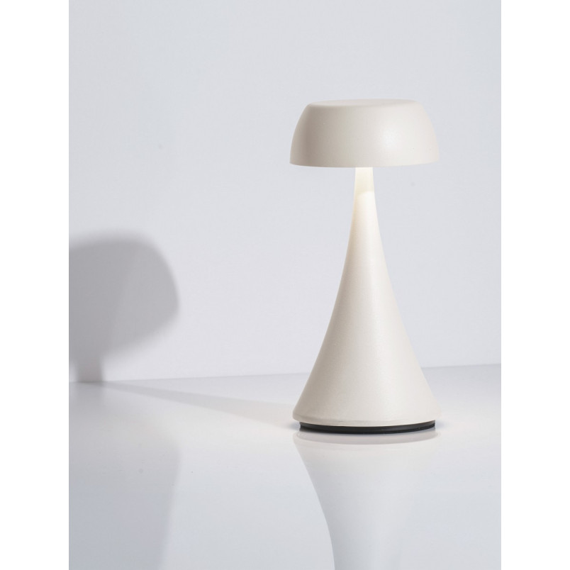 Lampa zewnętrzna Cypro LED - bezprzewodowa, ściemniacz, biała