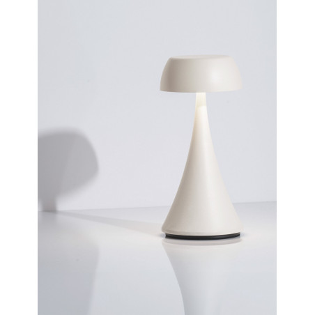Lampa zewnętrzna Cypro LED - bezprzewodowa, ściemniacz, biała