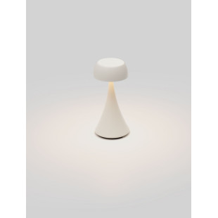 Lampa zewnętrzna Cypro LED - bezprzewodowa, ściemniacz, biała