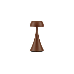 Lampa zewnętrzna Cypro LED rdzawa - bezprzewodowa, ściemniacz USB