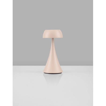 Lampa zewnętrzna USB Cypro LED kremowa - Decolab24