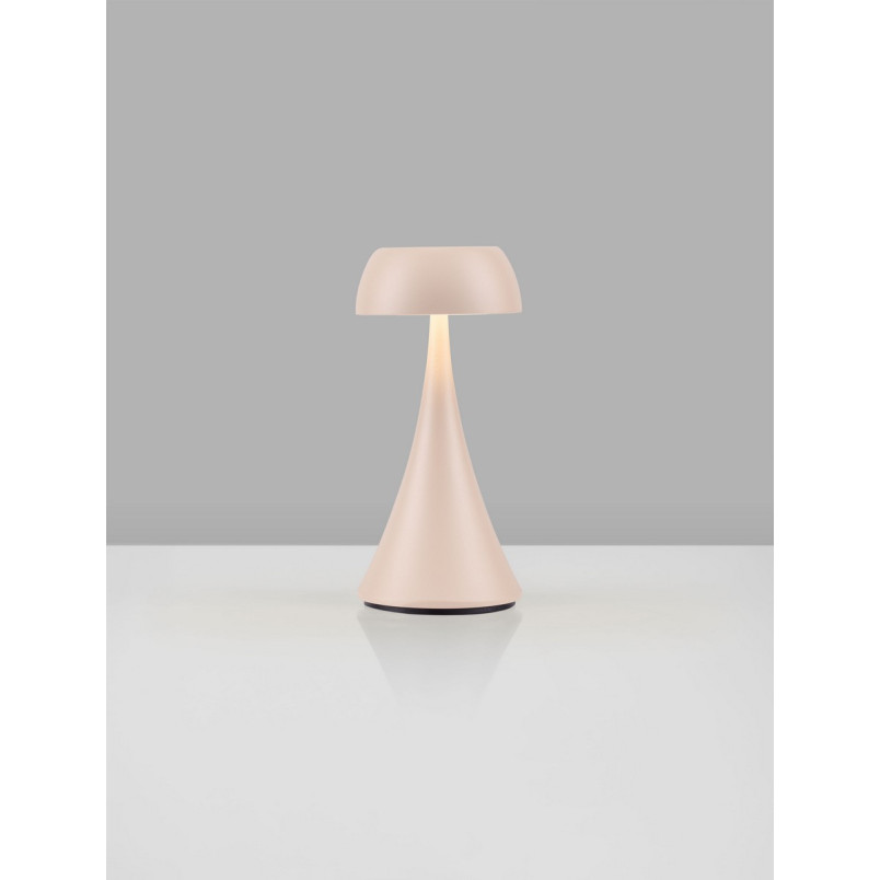 Lampa zewnętrzna USB Cypro LED kremowa - Decolab24
