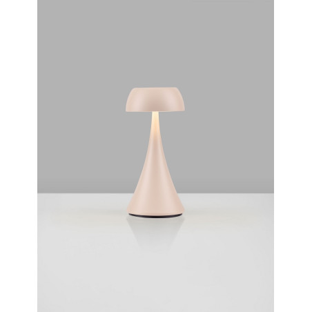Lampa zewnętrzna USB Cypro LED kremowa - Decolab24