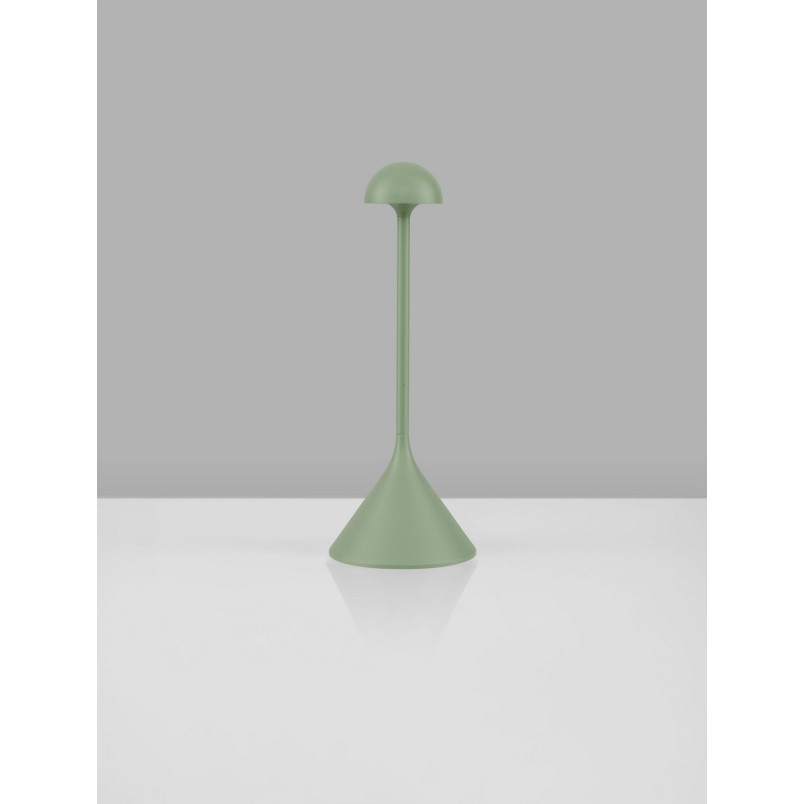 Lampa zewnętrzna USB Daltap LED - Zielona, Przenośna, Ściemniacz