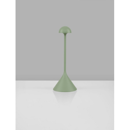 Lampa zewnętrzna USB Daltap LED - Zielona, Przenośna, Ściemniacz