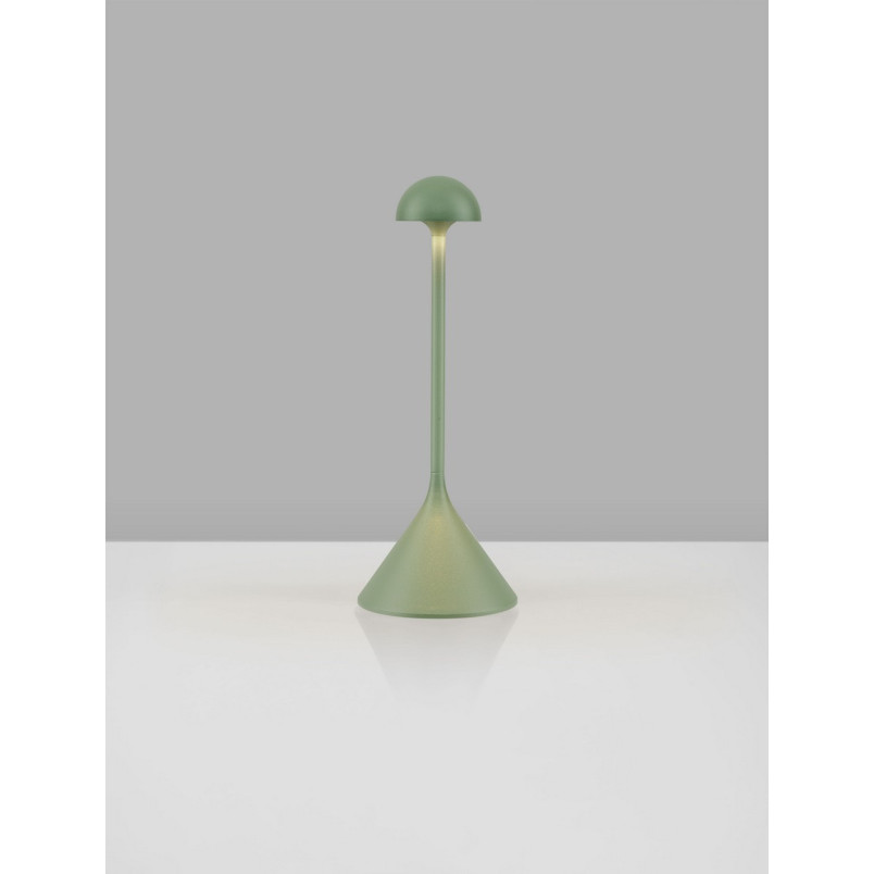 Lampa zewnętrzna USB Daltap LED - Zielona, Przenośna, Ściemniacz
