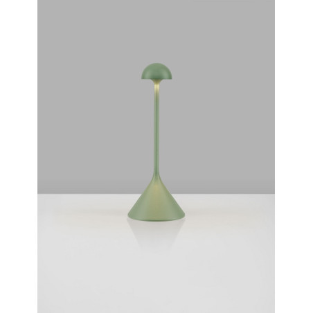 Lampa zewnętrzna USB Daltap LED - Zielona, Przenośna, Ściemniacz