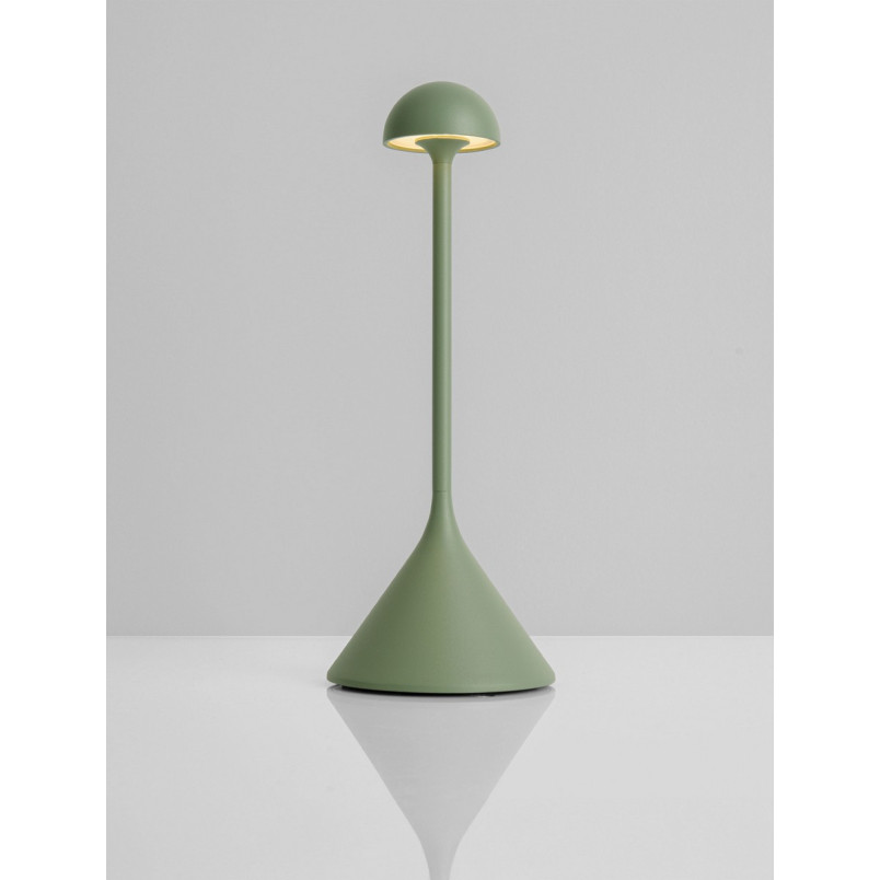 Lampa zewnętrzna USB Daltap LED - Zielona, Przenośna, Ściemniacz