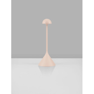 Lampa zewnętrzna LED Daltap - przenośna, USB, kremowa